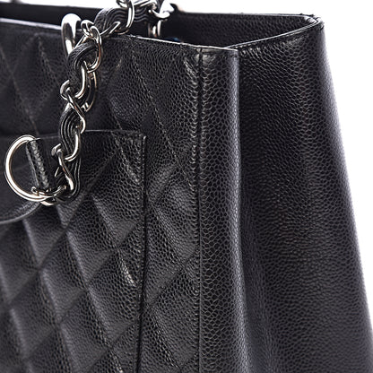 Chanel Caviar Quilted Grand Shopping Tote GST Black 11 of 18
