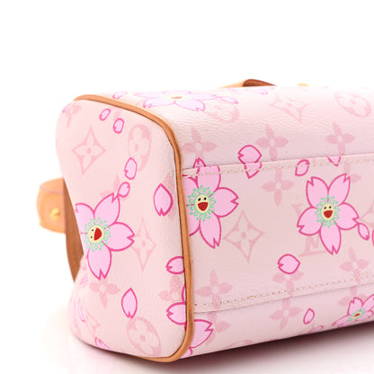 Louis Vuitton Monogram Cherry Blossom Sac Retro Bag Pink 9 of 10