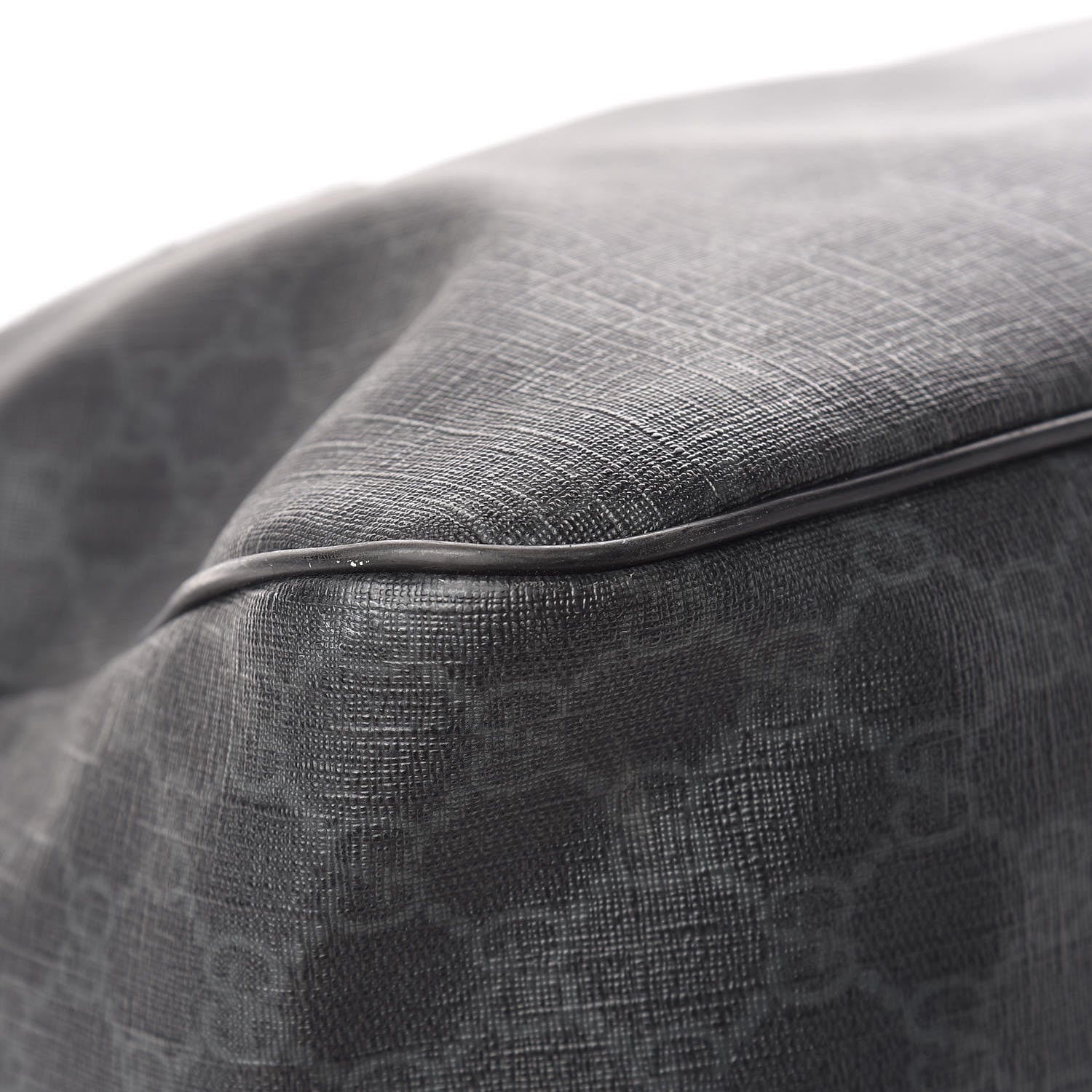 Gucci GG Supreme Monogram Duffle Bag Black 13 of 17