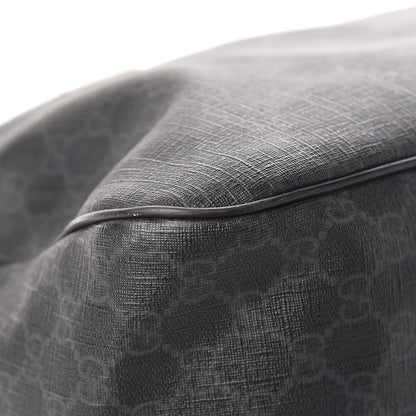 Gucci GG Supreme Monogram Duffle Bag Black 13 of 17