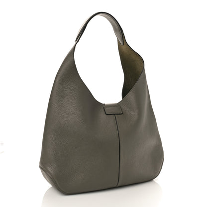 Salvatore Ferragamo Calfskin Margot Hobo Verde 4 of 9