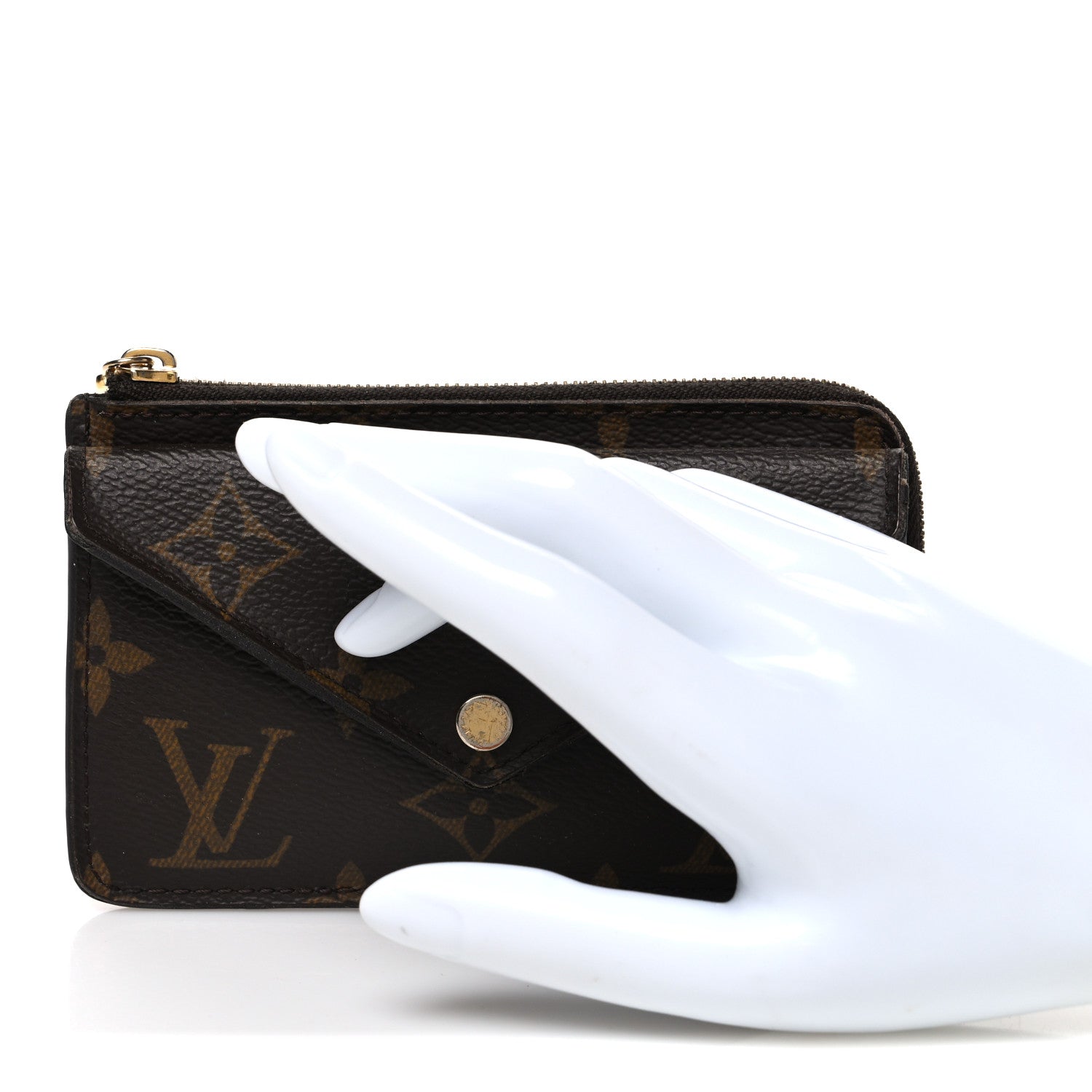 Louis Vuitton Monogram Recto Verso Card Holder Black 2 of 6