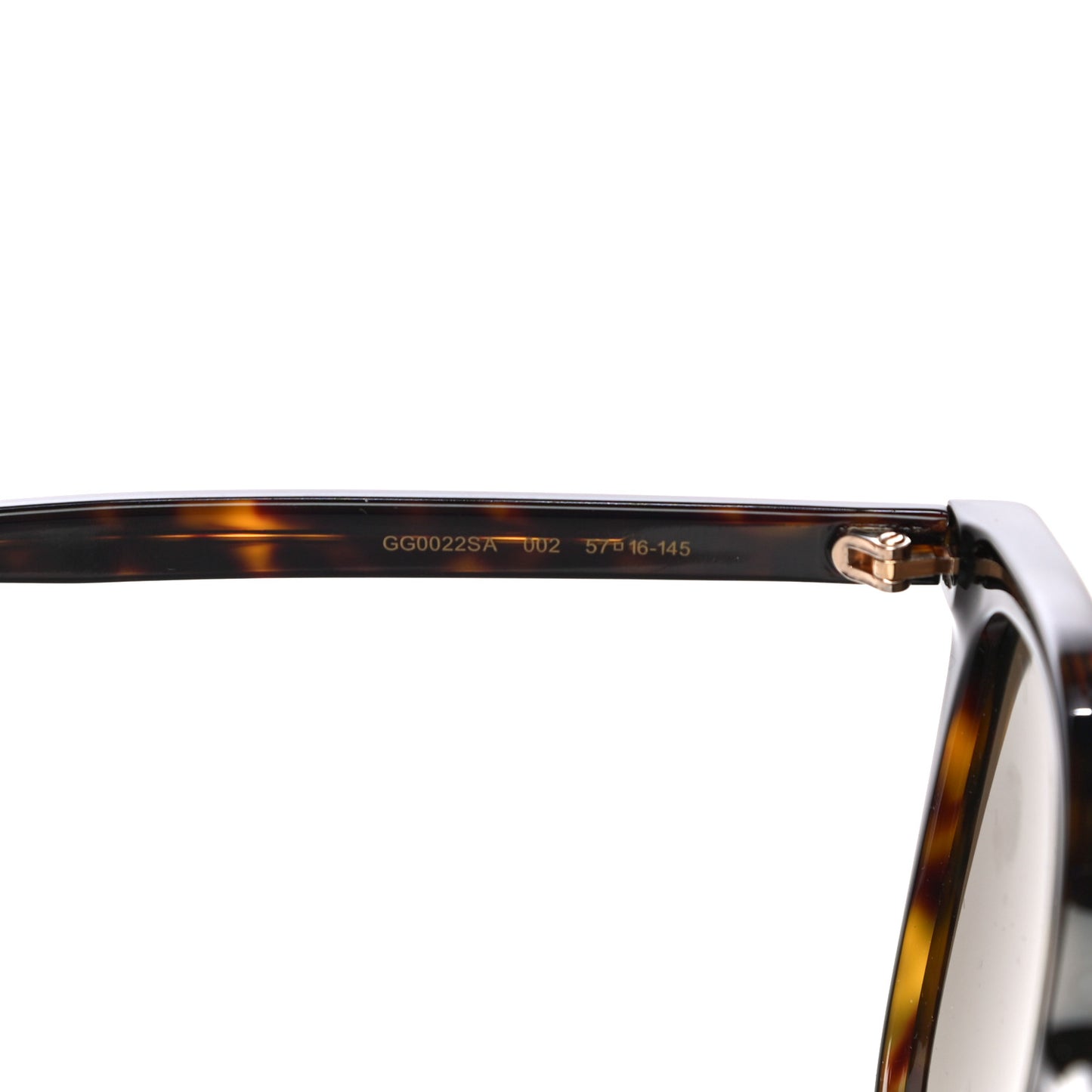 Acetate GG Sunglasses GG0022S Havana