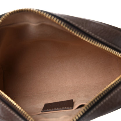 Gucci GG Supreme Monogram Web Mini Ophidia Shoulder Bag Brown 5 of 9