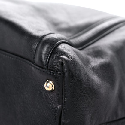 Gucci Calfskin Large Britt Shoulder Bag Black 12 of 20