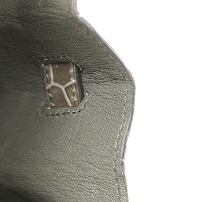 Hermes Shiny Porosus Crocodile Birkin 30 Gris Tourterelle 7 of 11