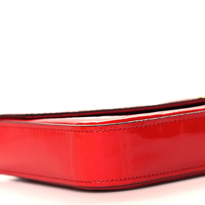 Louis Vuitton Vernis Felicie Pochette Chain Wallet Cherry 9 of 11