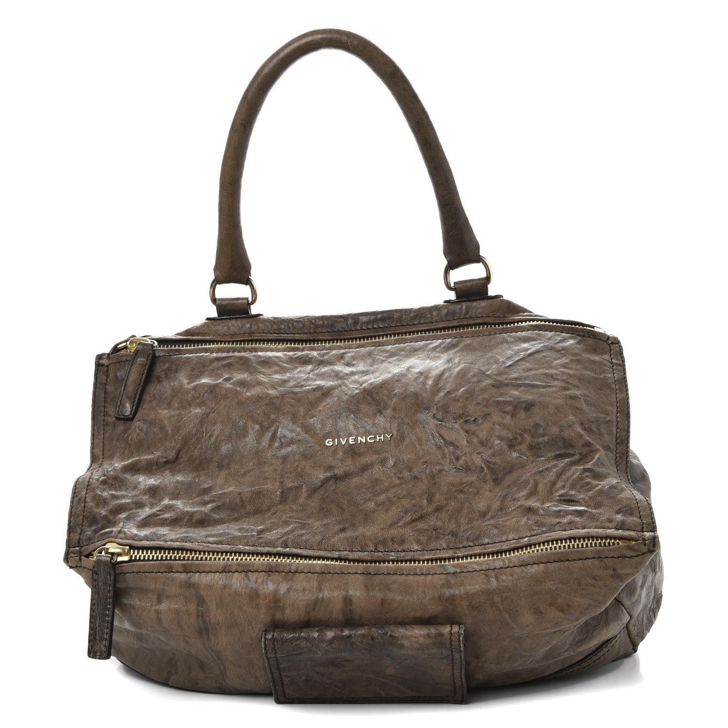 Givenchy Tumbled Sheepskin Large Pandora Charcoal 1 of 10