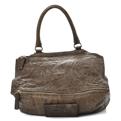 Givenchy Tumbled Sheepskin Large Pandora Charcoal 1 of 10