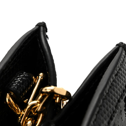 Gucci Lizard Sequin GG Monogram Mini Diana Tote Bag Black 10 of 10