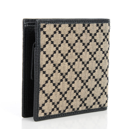Gucci Diamante Bi-Fold Wallet Black 3 of 7