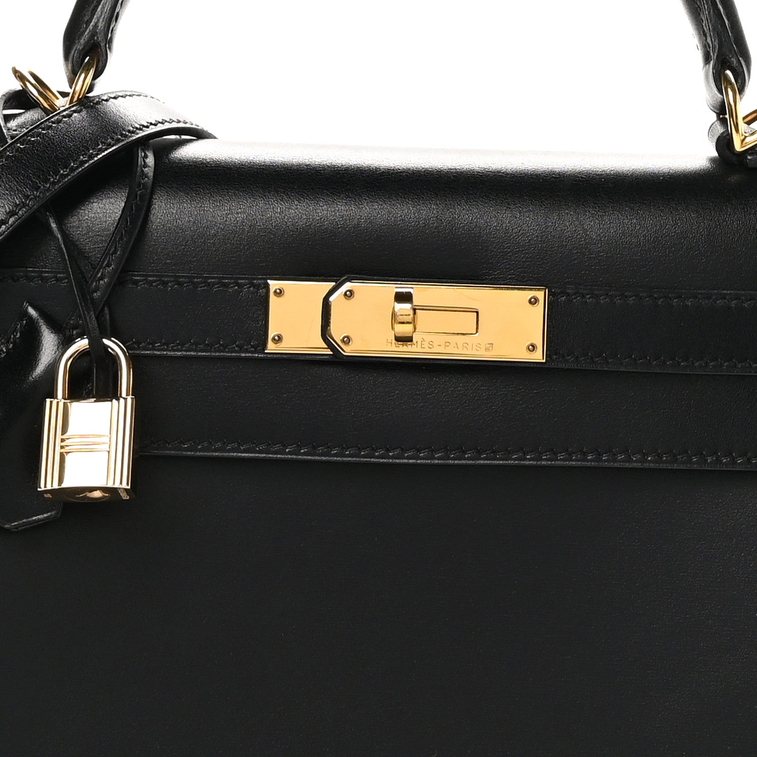 Hermes Box Kelly Sellier 28 Black 8 of 12