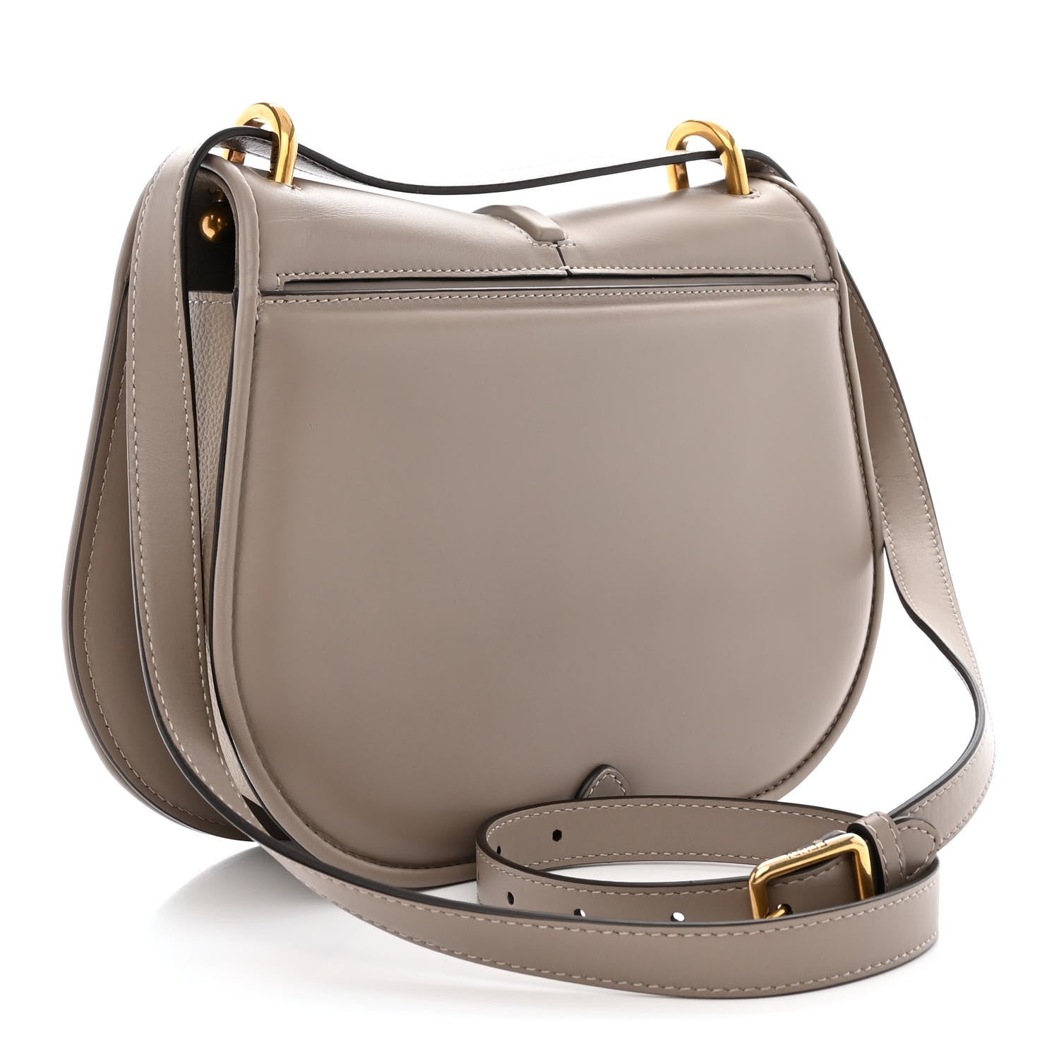 Fendi Vitello Brenta Cher Medium Fendi C'mon Tortora 3 of 12