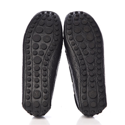 Louis Vuitton Empreinte Gloria Loafers 37.5 Black 7 of 10