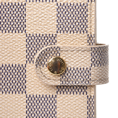 Louis Vuitton Damier Azur Small Ring Agenda Cover 11 of 11