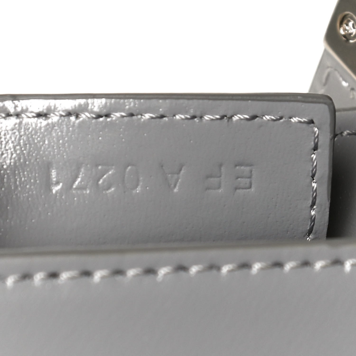 Givenchy Box Calfskin Small Cut Out Shoulder Bag Cloud Grey 6 of 11