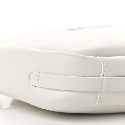 Balenciaga Calfskin Logo S Everyday Camera Bag White 10 of 15
