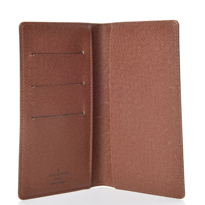 Louis Vuitton Monogram Checkbook Holder Case Wallet 7 of 11
