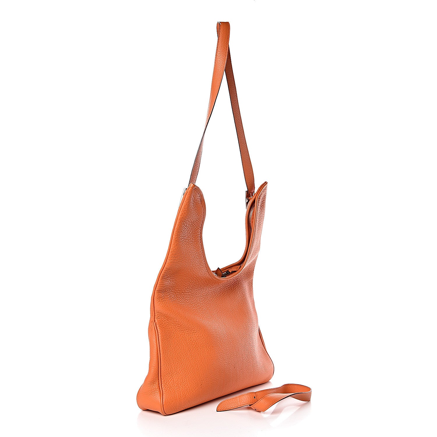 Hermes Taurillon Clemence Massai PM Orange 3 of 12