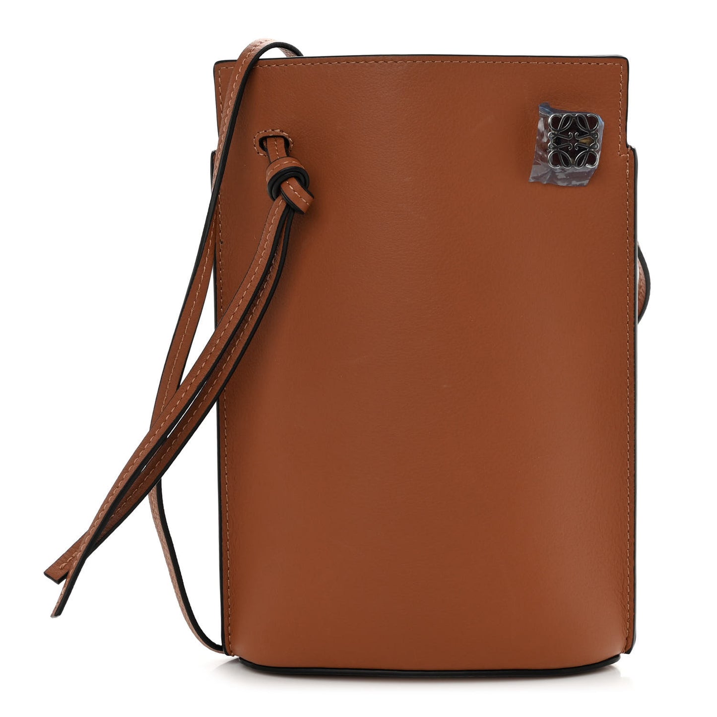 Smooth Calfskin Dice Pocket Tan
