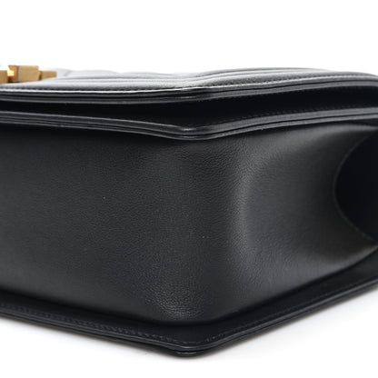Chanel Calfskin Quilted Medium Boy Flap Black 10 of 10