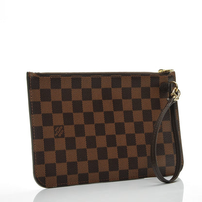 Louis Vuitton Damier Ebene Neverfull MM GM Pochette 3 of 7