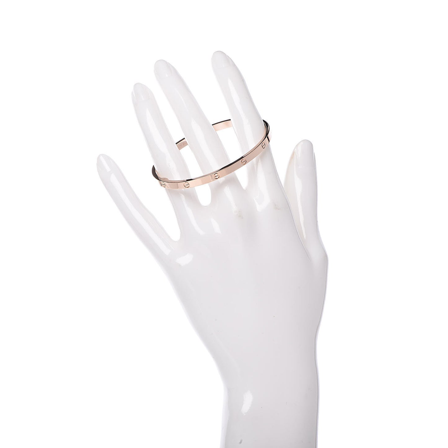 18K Pink Gold Small LOVE Bracelet 17