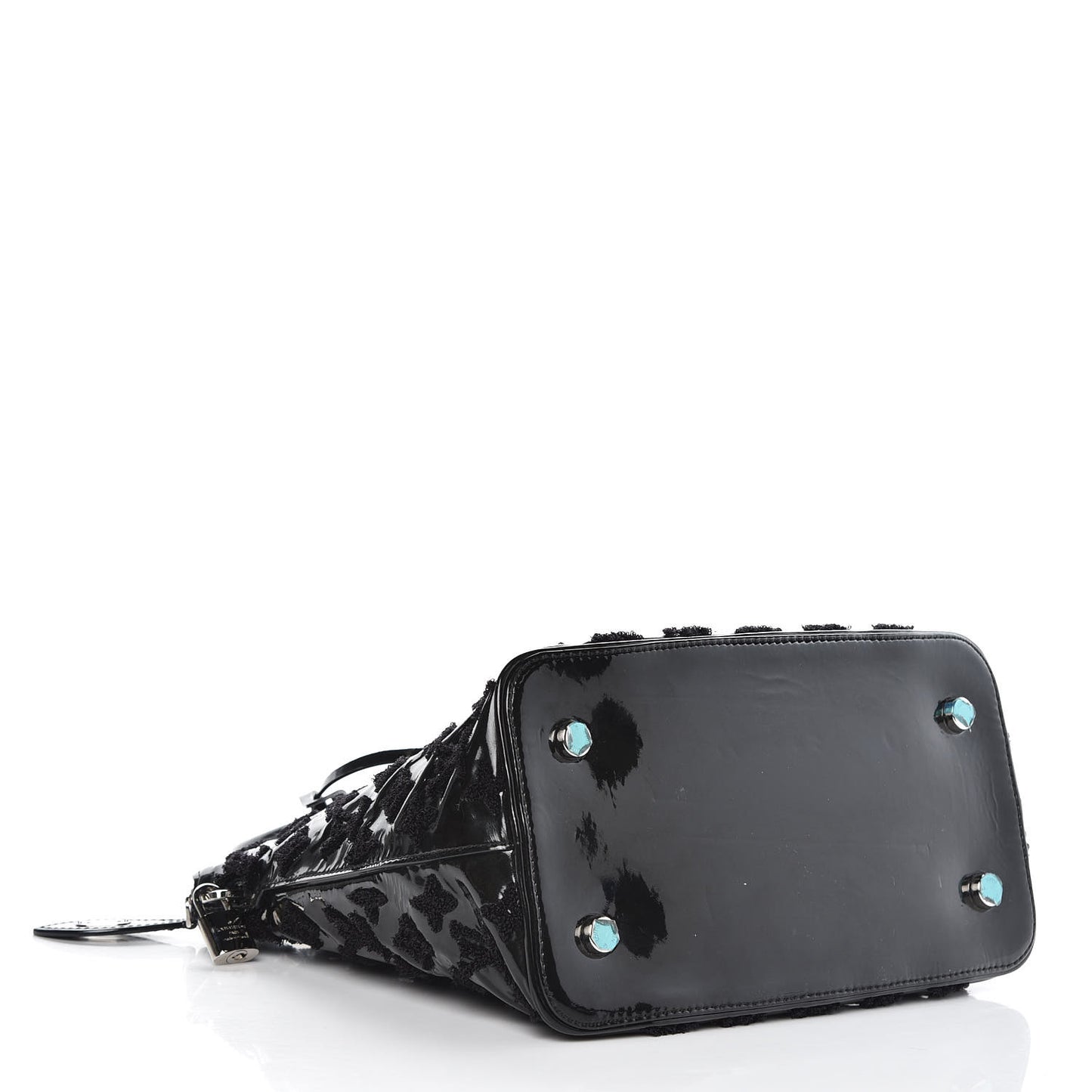 Patent Lambskin Fascination Lockit Black