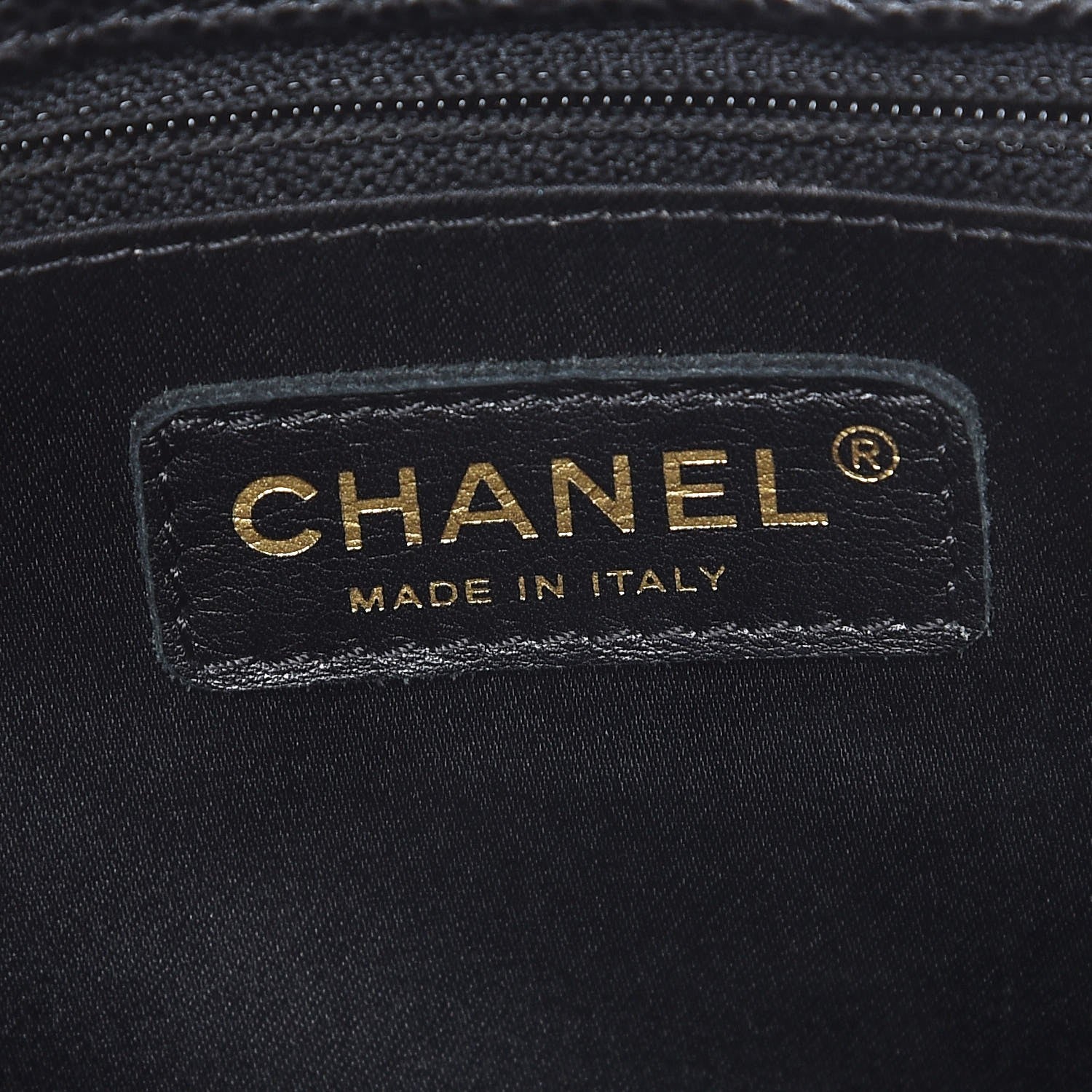 Chanel Caviar Quilted Grand Shopping Tote GST Black 6 of 12