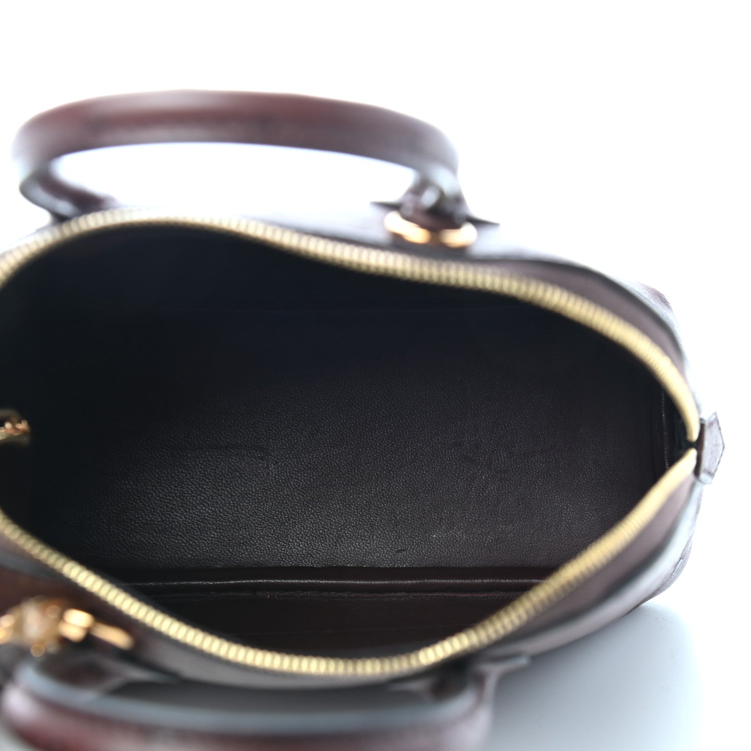 Hermes Ostrich Bolide Mini 1923 Rouge Sellier 5 of 9