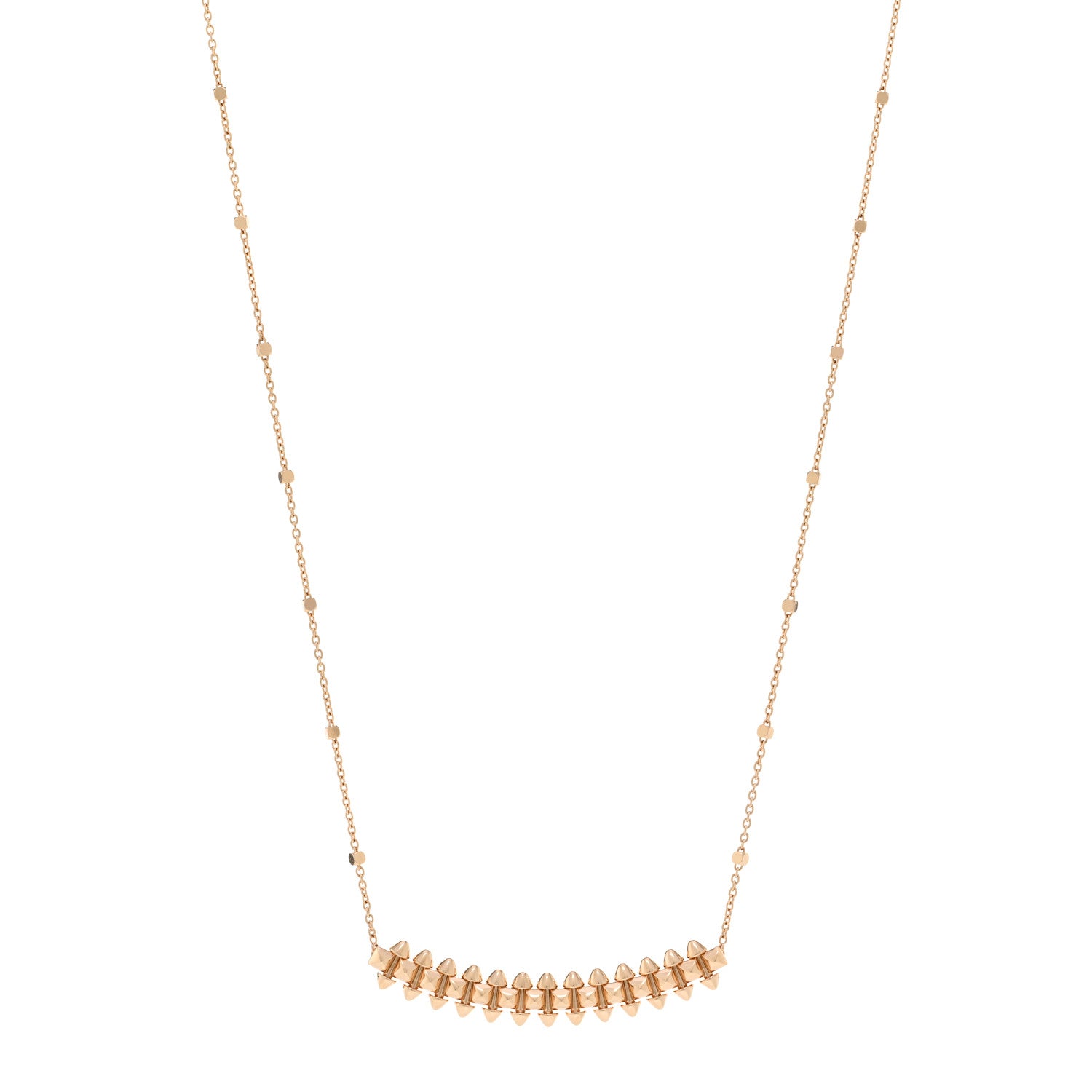 Cartier 18K Pink Gold Small Clash de Cartier Necklace 1 of 4