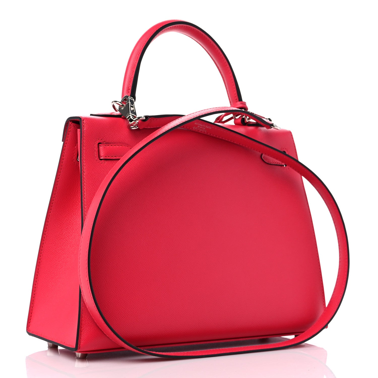 Hermes Epsom Kelly Sellier 25 Rose Extreme 3 of 10