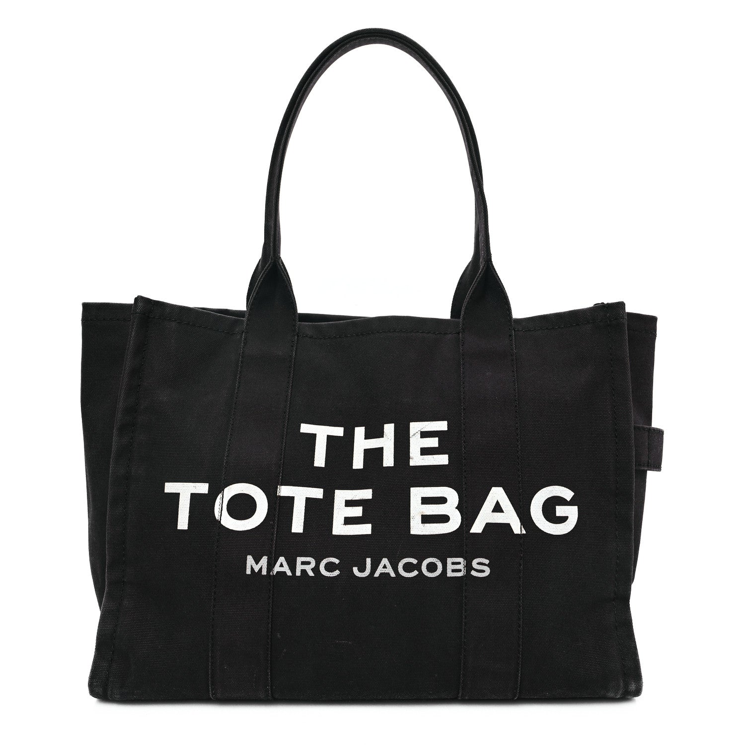 Marc Jacobs Cotton Canvas Large The Tote Bag Black 1 of 12