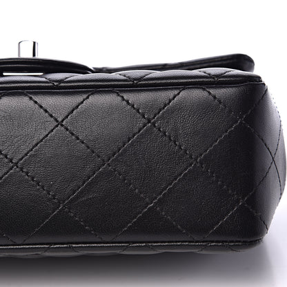 Chanel Lambskin Quilted Mini Rectangular Flap Black 12 of 12