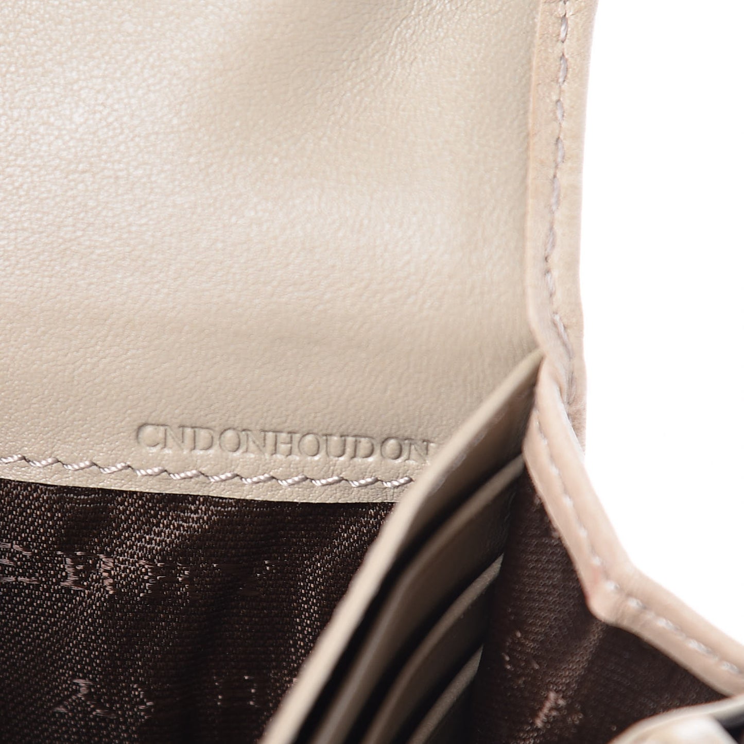 Smoked Check Continental Wallet Trench
