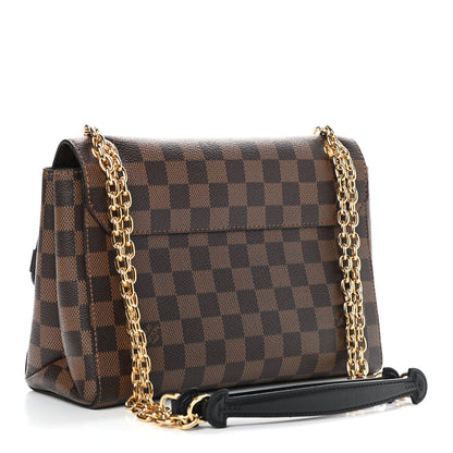 Louis Vuitton Damier Ebene Vavin PM Black 3 of 8