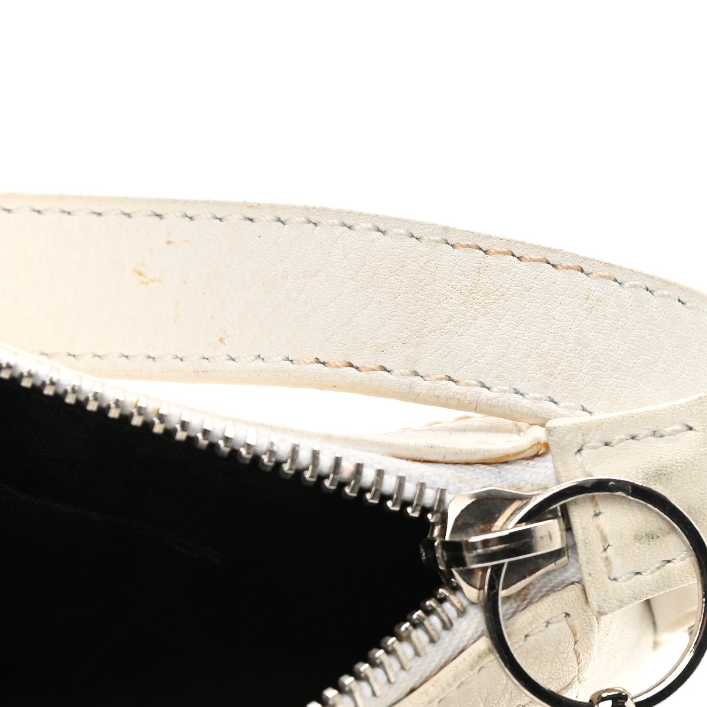 Calfskin Shoulder Bag White