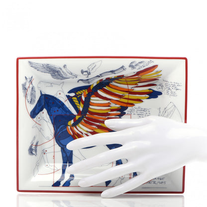 Hermes Porcelain Pegase Change Tray Anis Outremer 2 of 5
