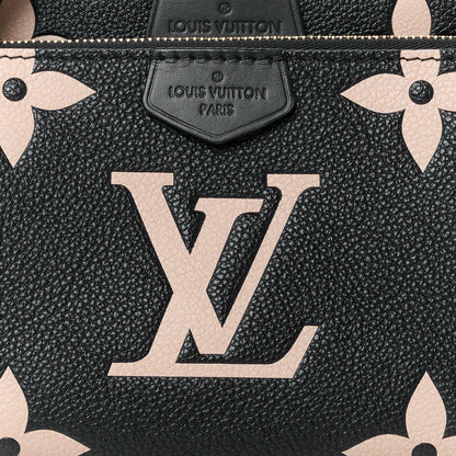 Louis Vuitton Empreinte Monogram Giant Multi Pochette Accessories Black Beige 9 of 11