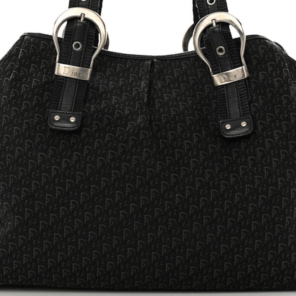 Christian Dior Canvas Trotter Tote Black 8 of 15