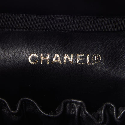 Chanel Caviar Vanity Cosmetic Case Black 9 of 10