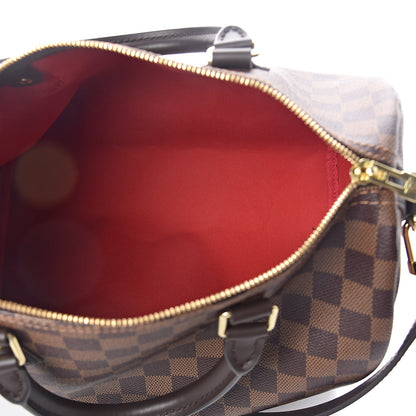 Louis Vuitton Damier Ebene Speedy Bandouliere 30 5 of 10