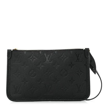 Louis Vuitton Empreinte Carryall PM Pochette Black 1 of 6
