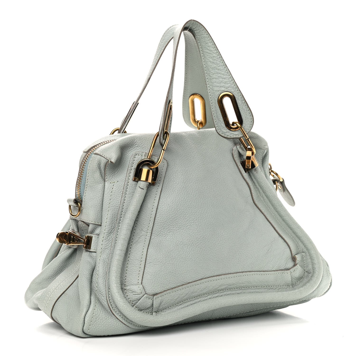 Chloe Calfskin Medium Paraty Fresh Mint 3 of 15