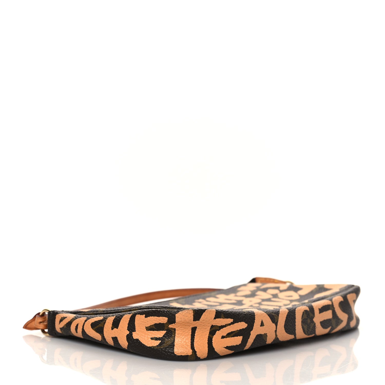 Louis Vuitton Monogram Graffiti Pochette Accessories Peach 4 of 9