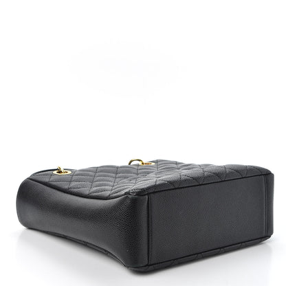 Chanel Caviar Petit Shopping Tote PST Black 3 of 11