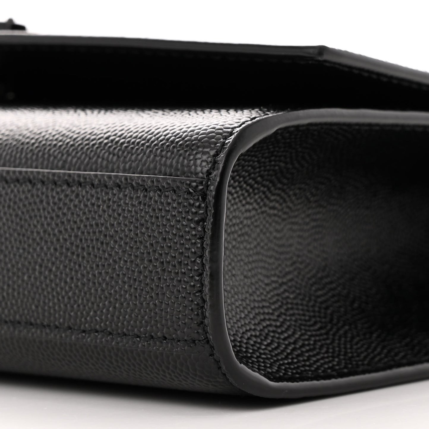 Grain De Poudre Small Monogram Monochrome Kate Satchel Black