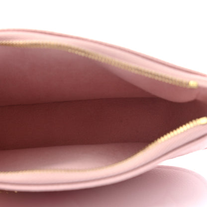 Louis Vuitton Empreinte Monogram Giant By The Pool Mini Pochette Accessories Bouton De Rose 5 of 6
