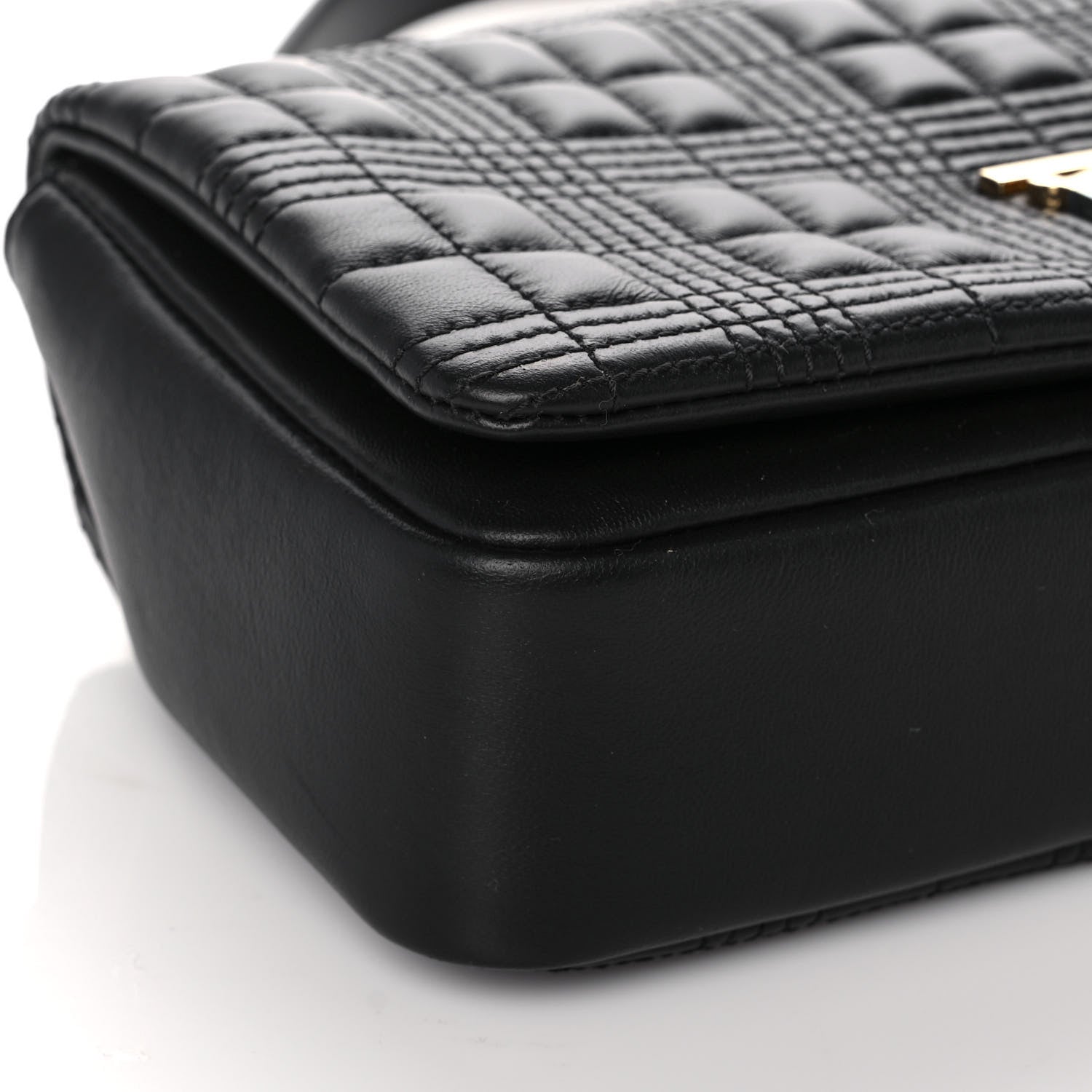 Burberry Lambskin Quilted Small Lola Bag Black 8 of 10