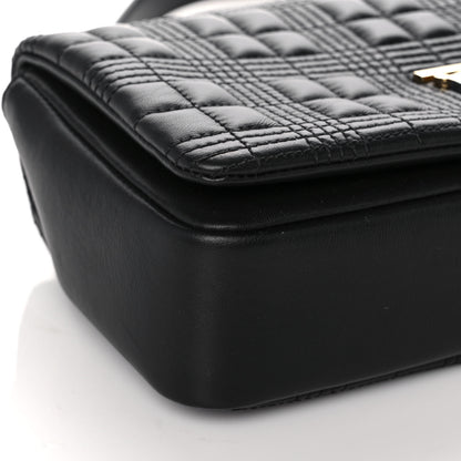 Burberry Lambskin Quilted Small Lola Bag Black 8 of 10